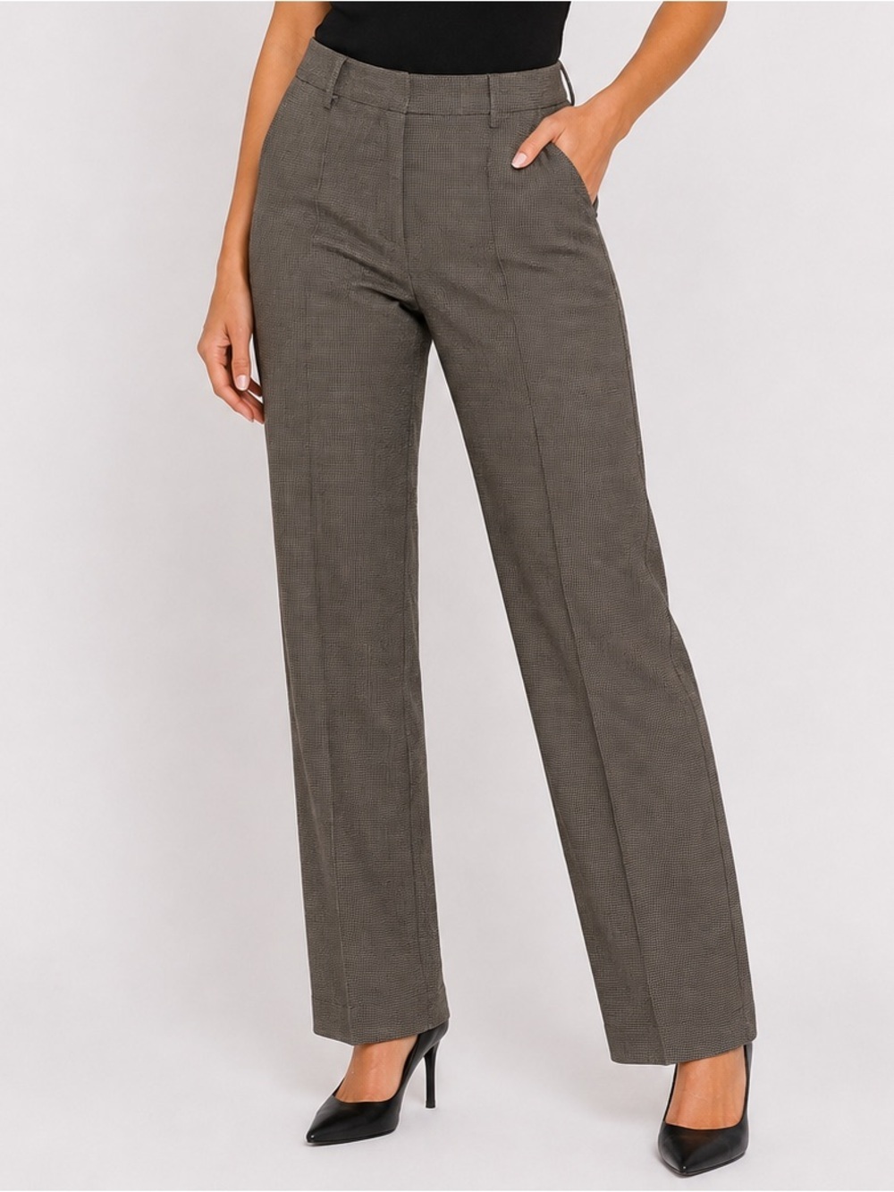 Trina Turk Y2K Houndstooth Women's Dress Pants Size 10